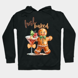 Fresh Baked Gingerbread Man with Bow Hoodie